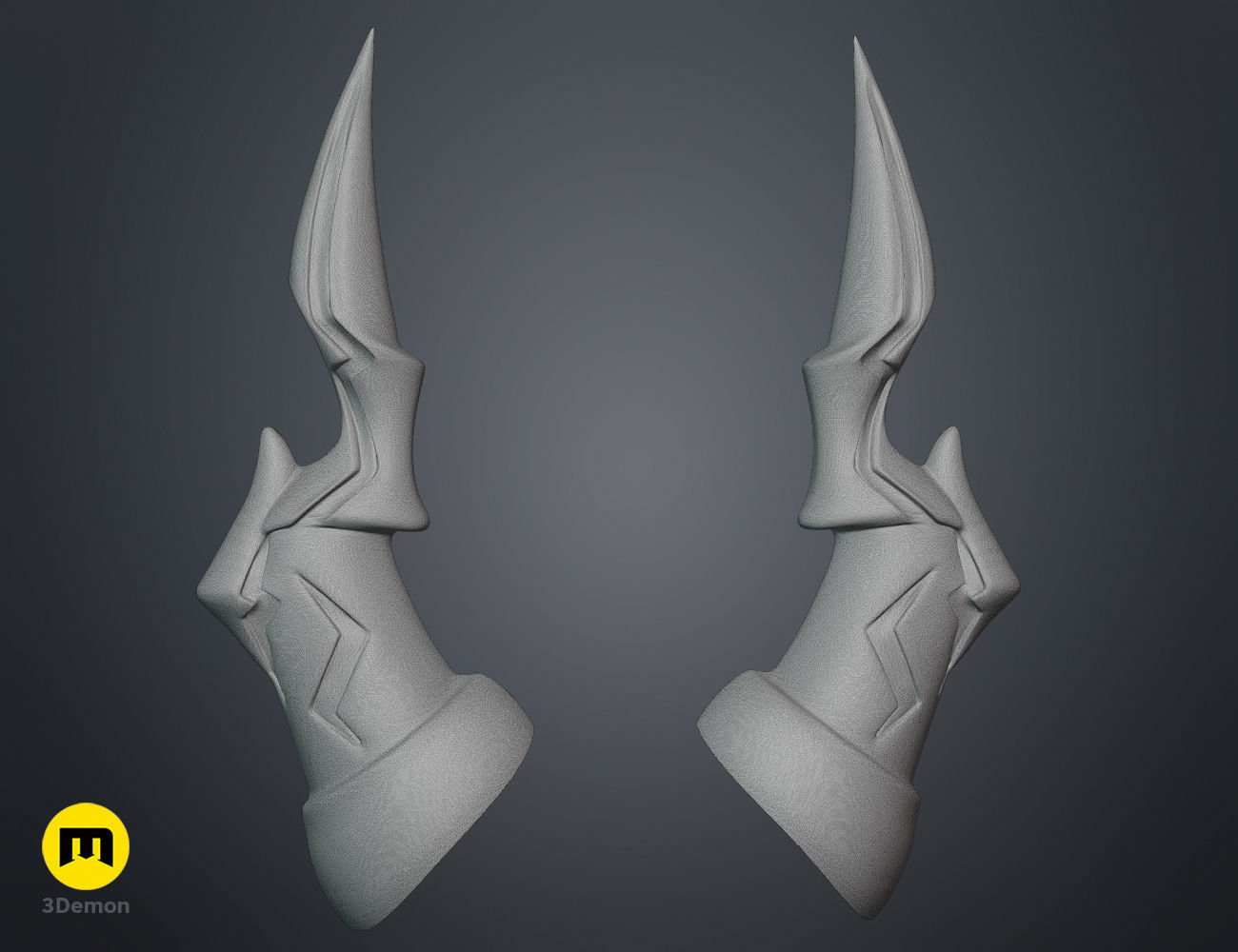 Chen Horns Arknights 3D print model_17