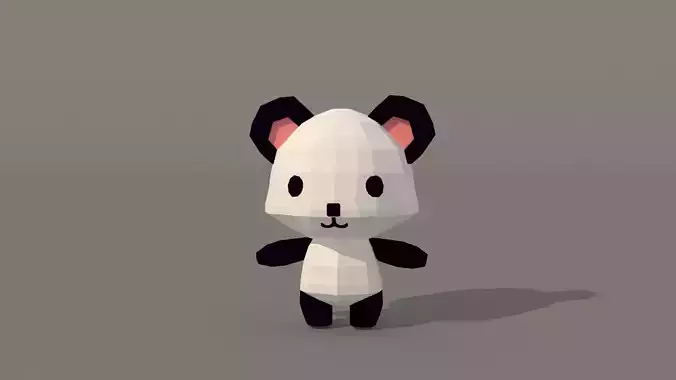 Character B096 Panda Cute