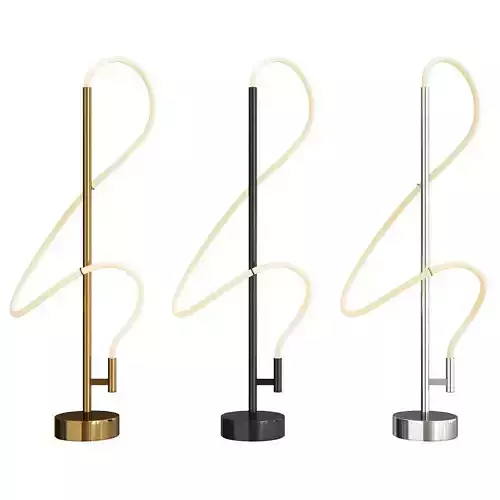 floor lamp Knot Light Brass