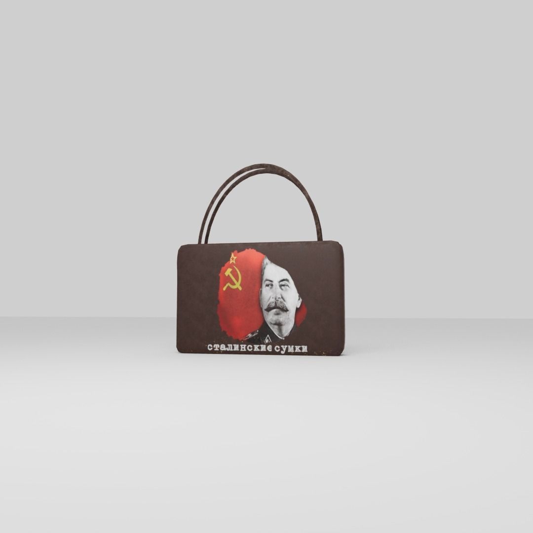 Joseph Stalin hand bag 3D model_8