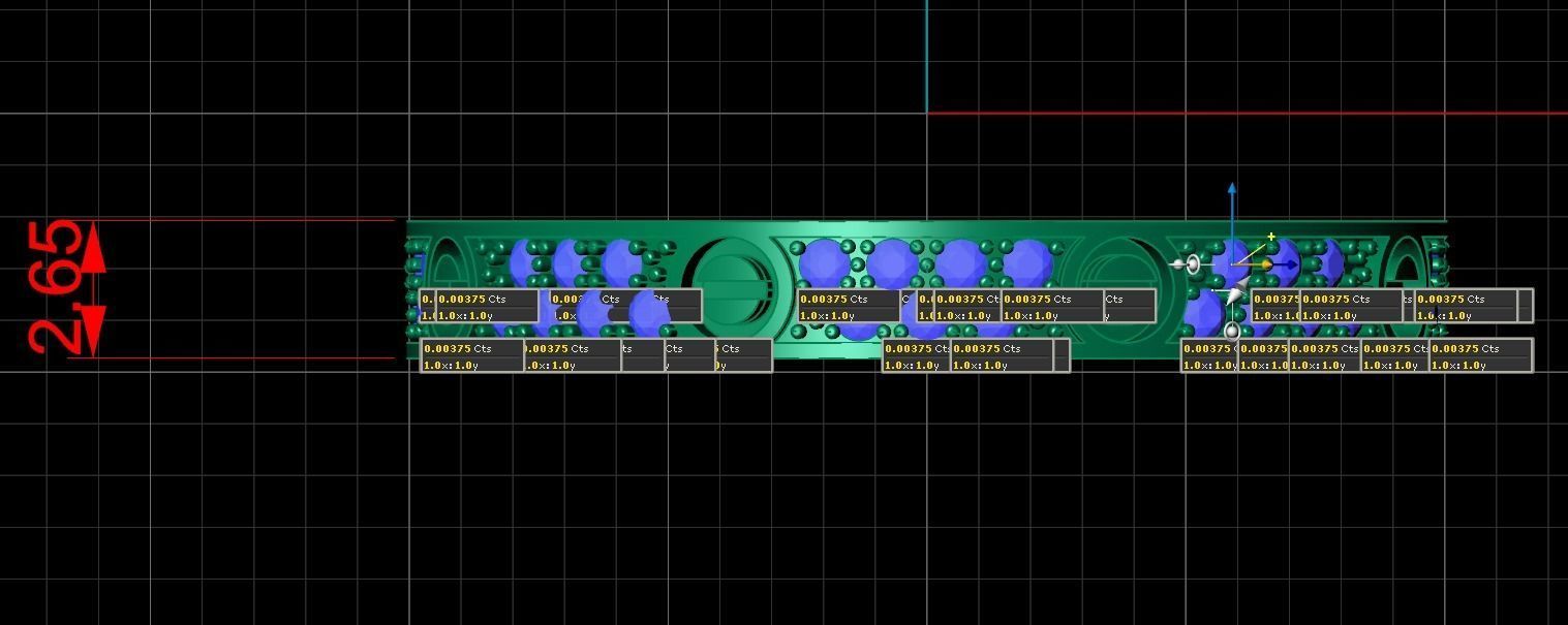 Wedding rings Love Collection All Sizes Small Model 3D print model_8