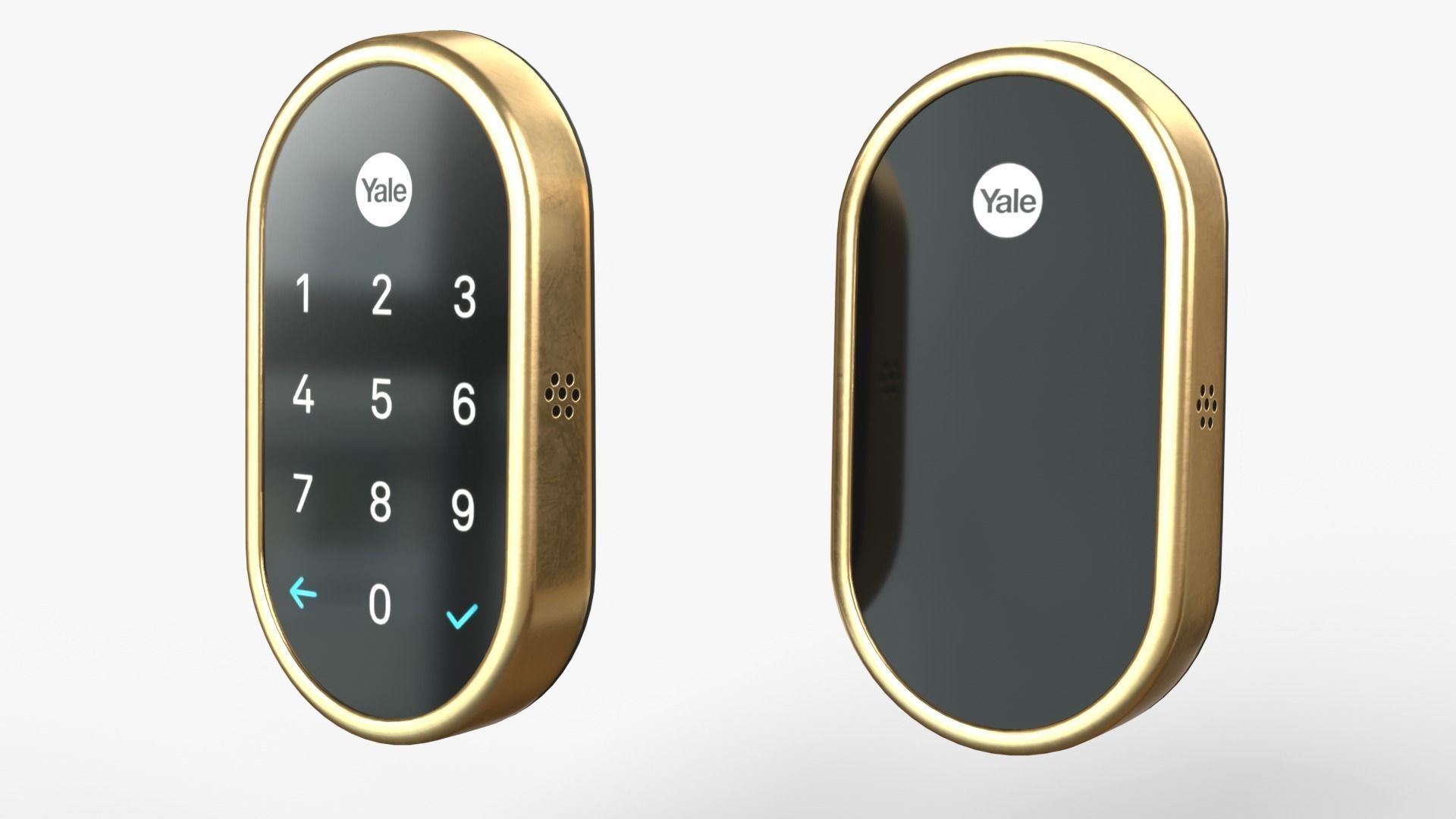 Google Nest x Yale Lock and Nest Connect 2023 3D model_3