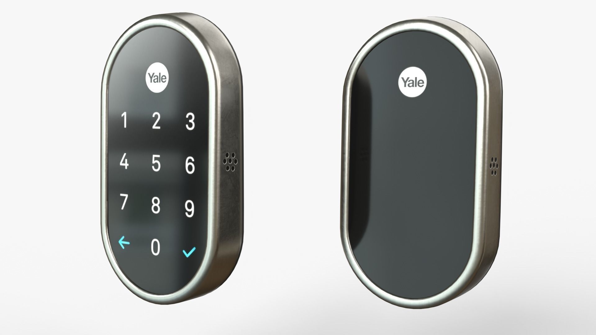 Google Nest x Yale Lock and Nest Connect 2023 3D model_2