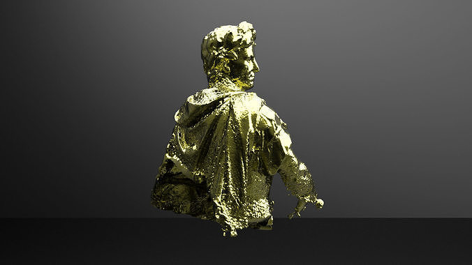 Caius Julius Caesar bust 3D model