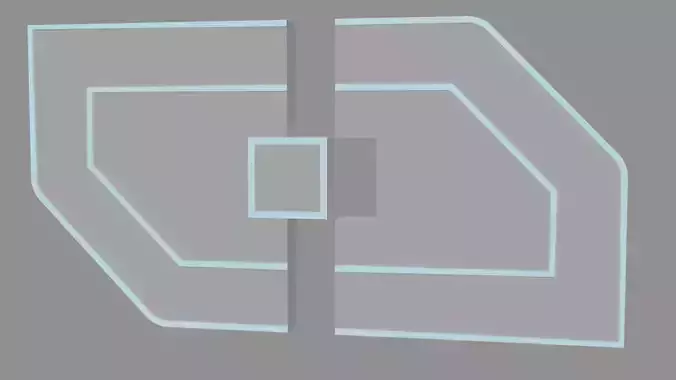 Double Door Futuristic 1