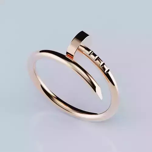 Nail Rings style All Sizes Collection 3D print model