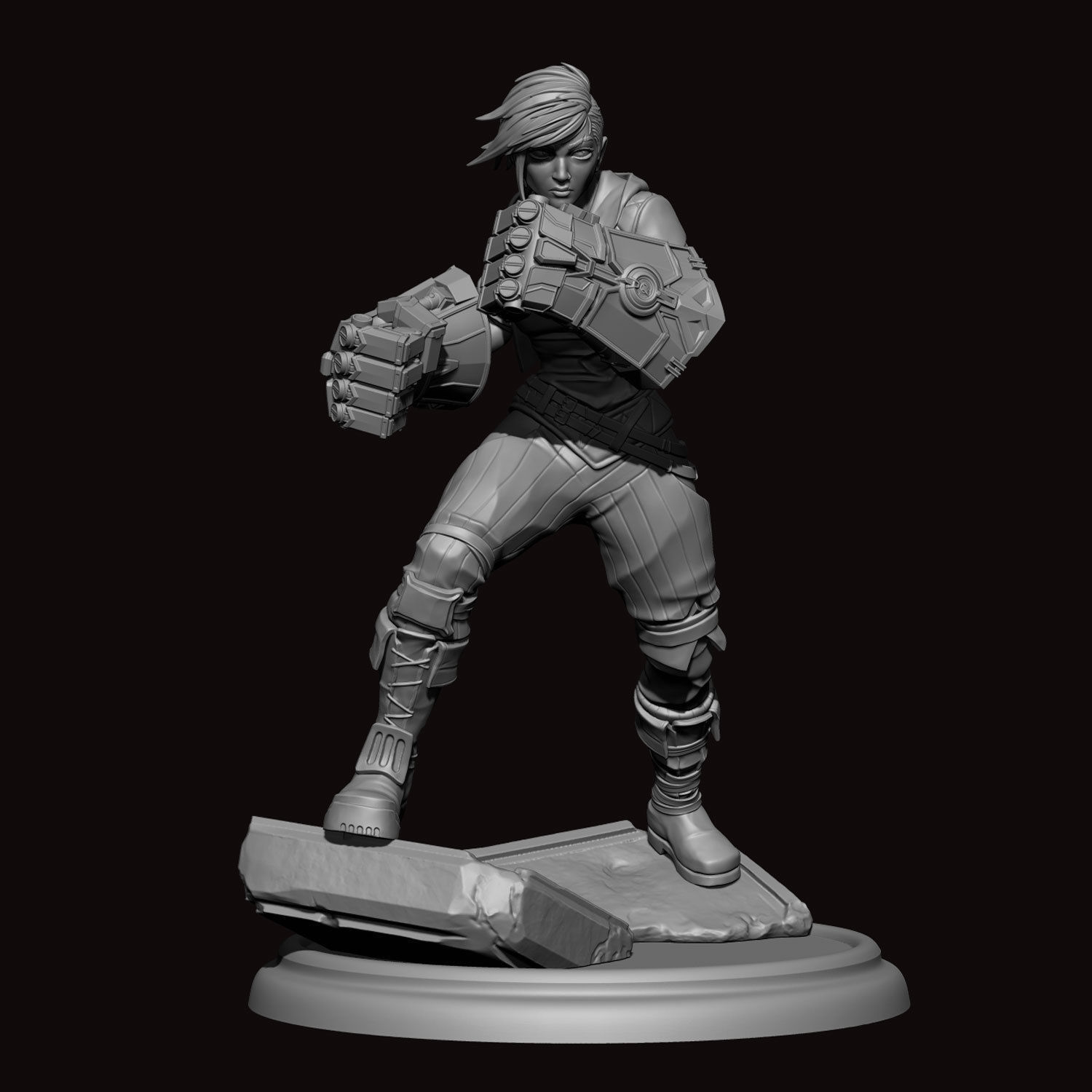Vi Fan Art 3D print model_5