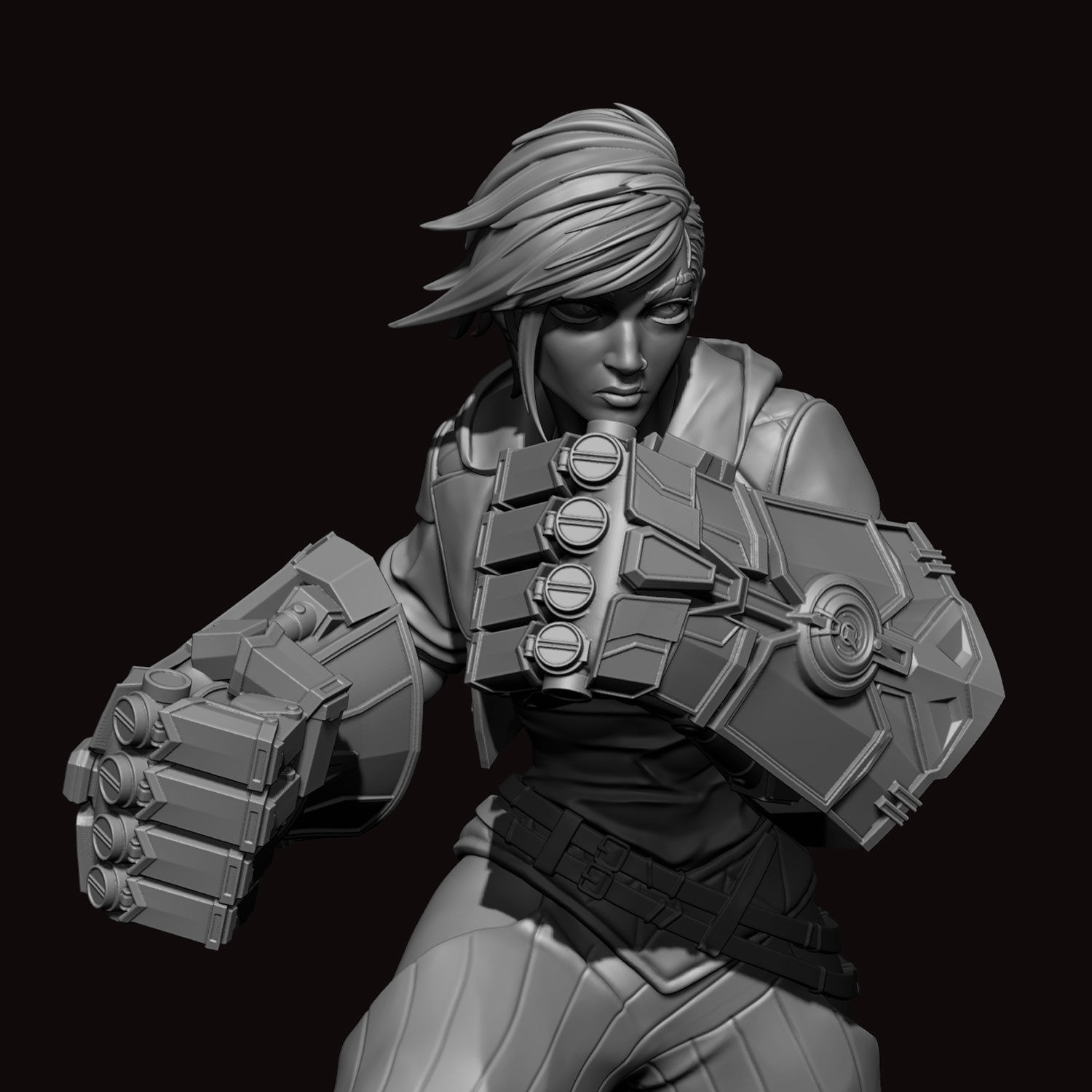 Vi Fan Art 3D print model_4