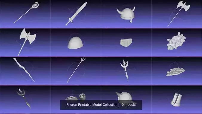 Frieren Printable Model Collection