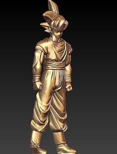 Goku Model 3D print model_3