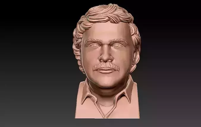 Pablo Escobar Model 3D print model