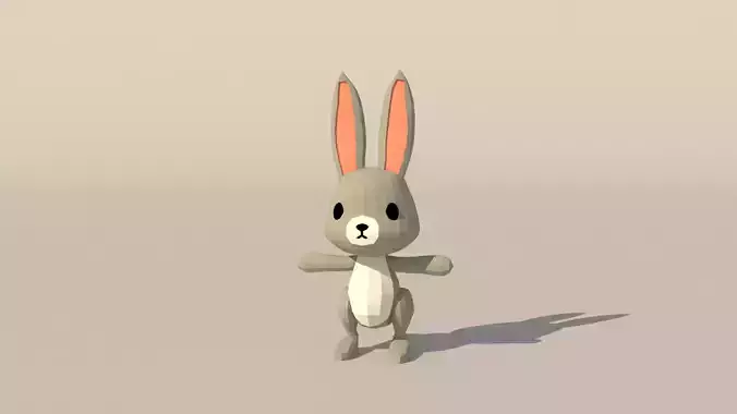 Character B095 Rabbit Cute