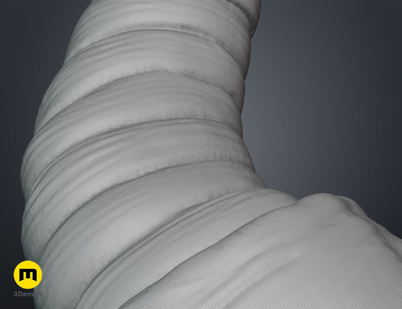 Beelzeboss Horns - Tenacious D 3D print model_16