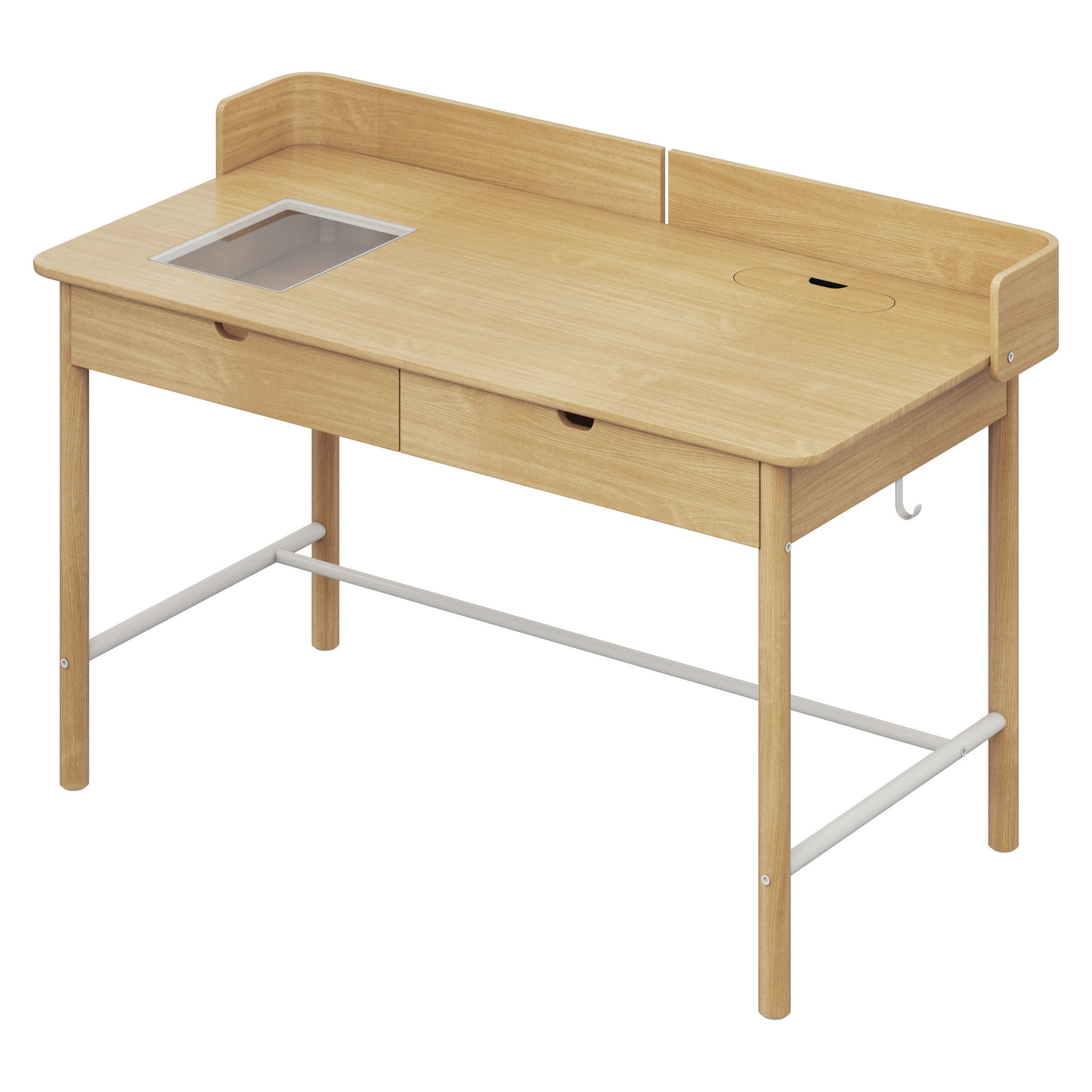 Ikea RIDSPO desk 3D model_1