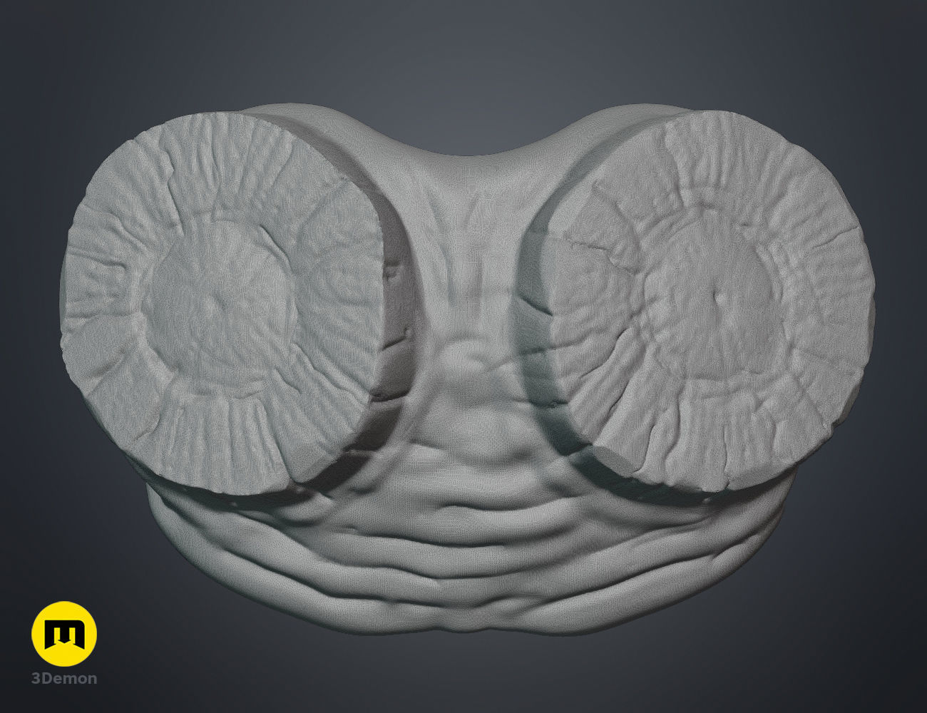 Hellboy Horns 3D print model_21