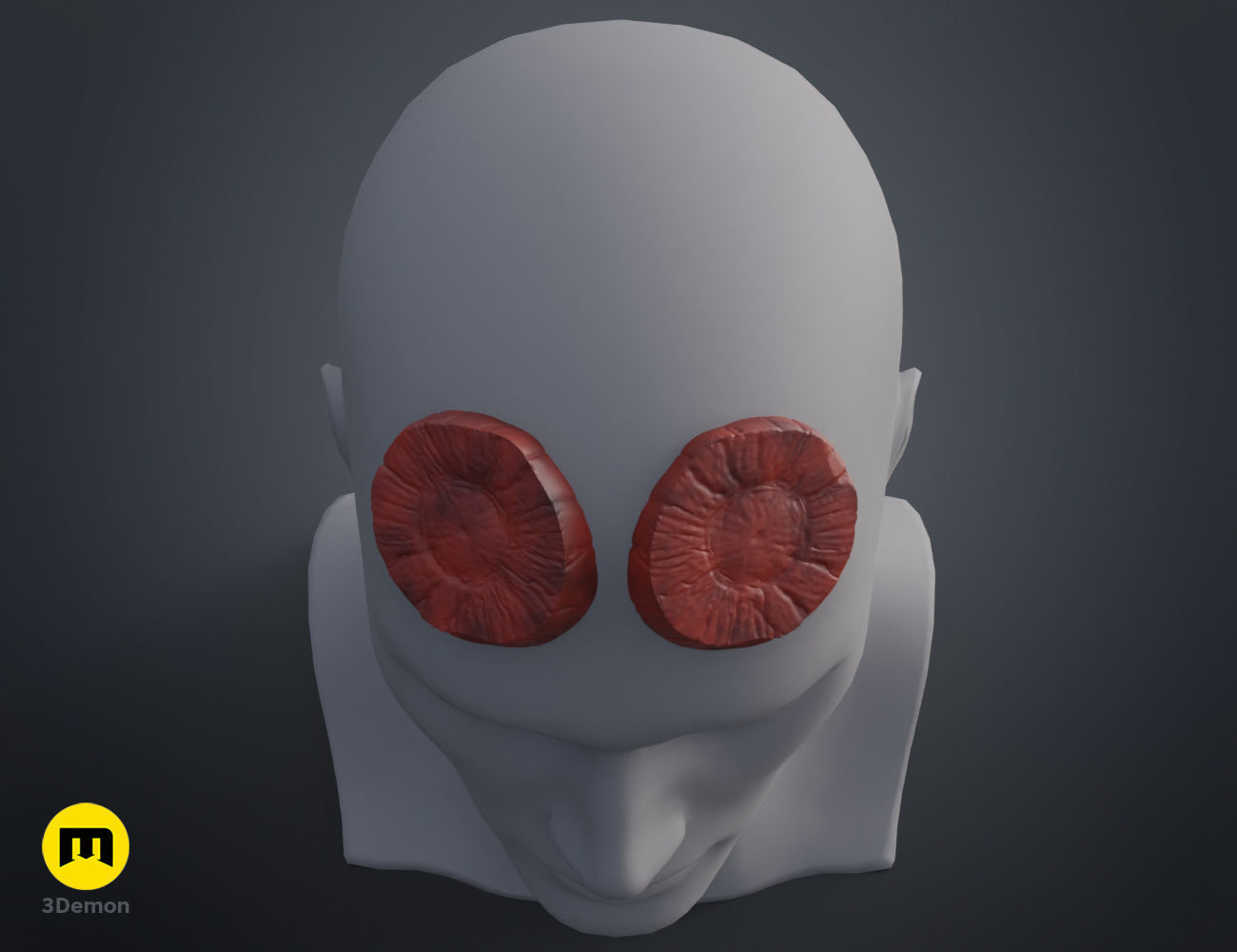 Hellboy Horns 3D print model_4