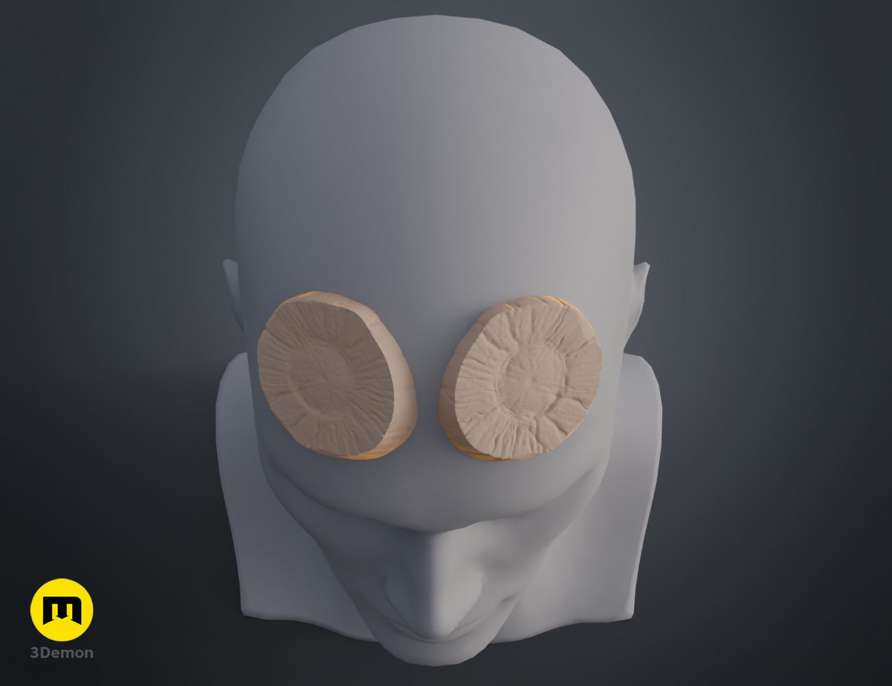 Hellboy Horns 3D print model_12