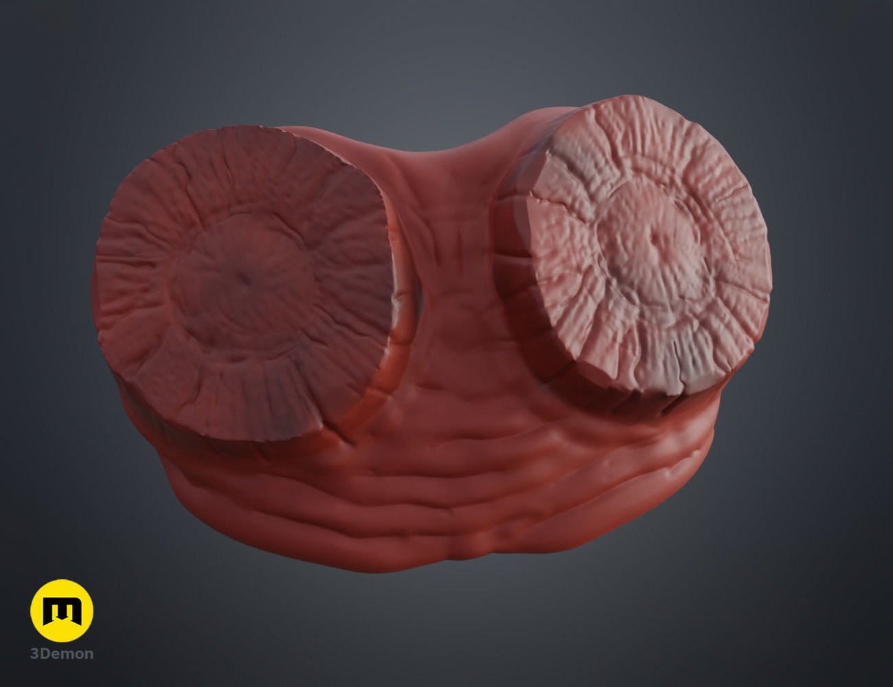 Hellboy Horns 3D print model_3