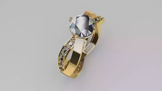 infinity engagment ring 