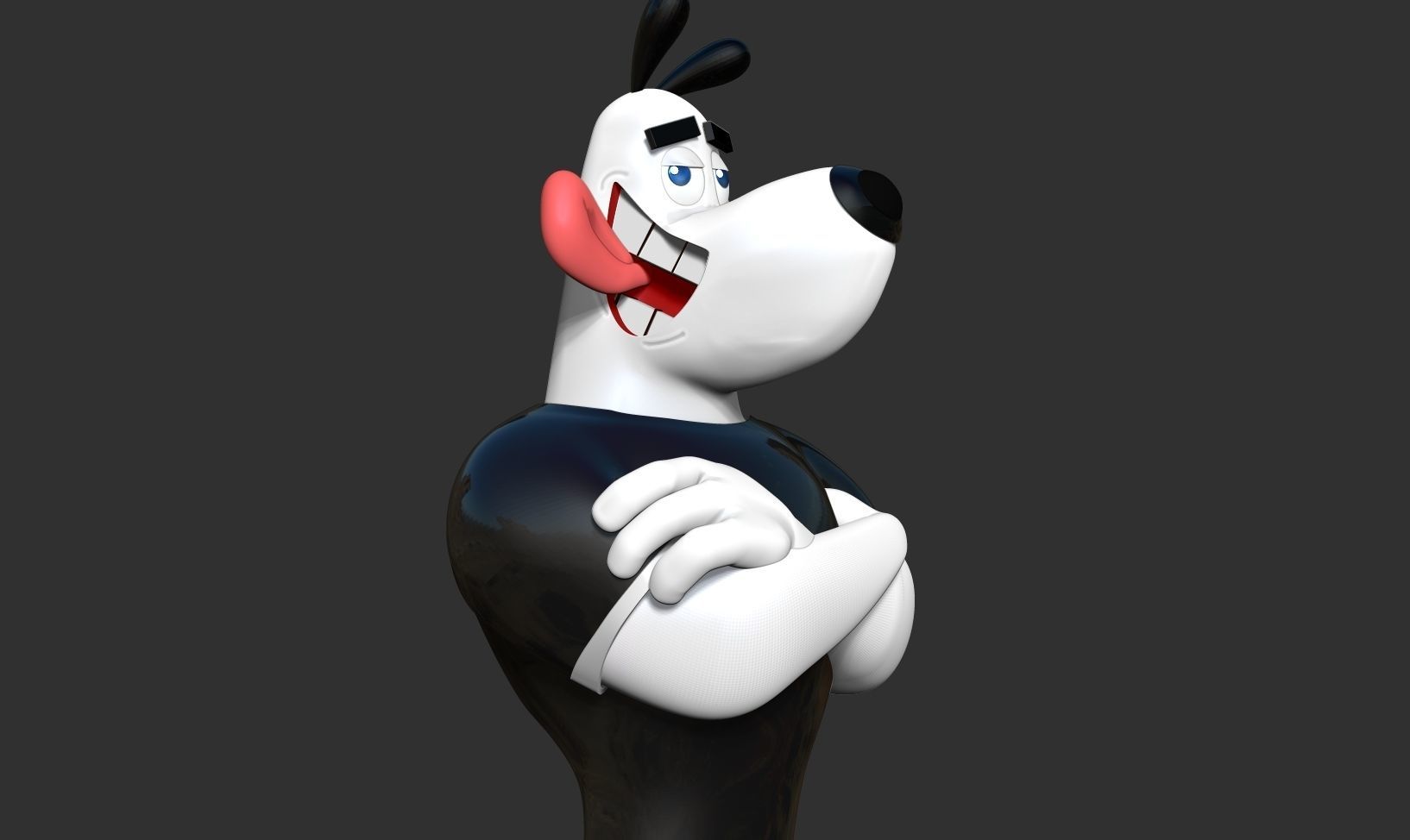 Dudley Puppy 3D print model_9
