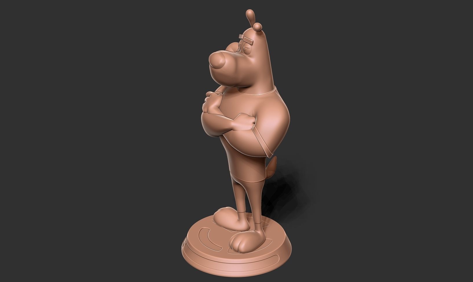 Dudley Puppy 3D print model_19