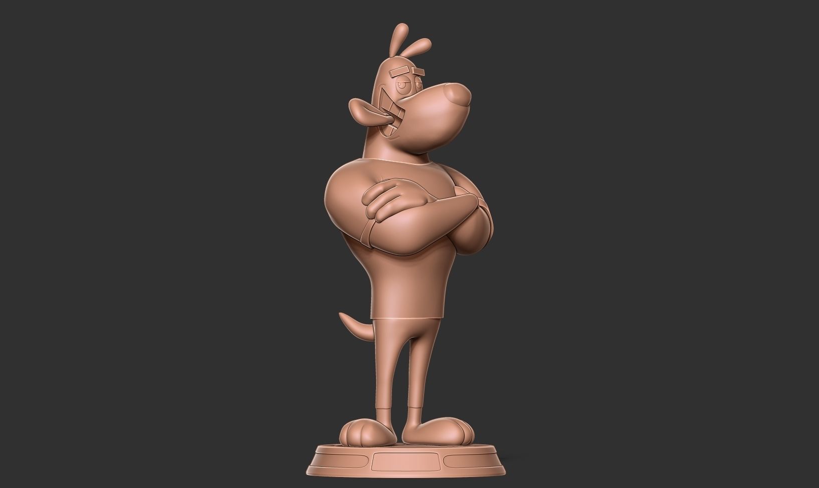 Dudley Puppy 3D print model_11
