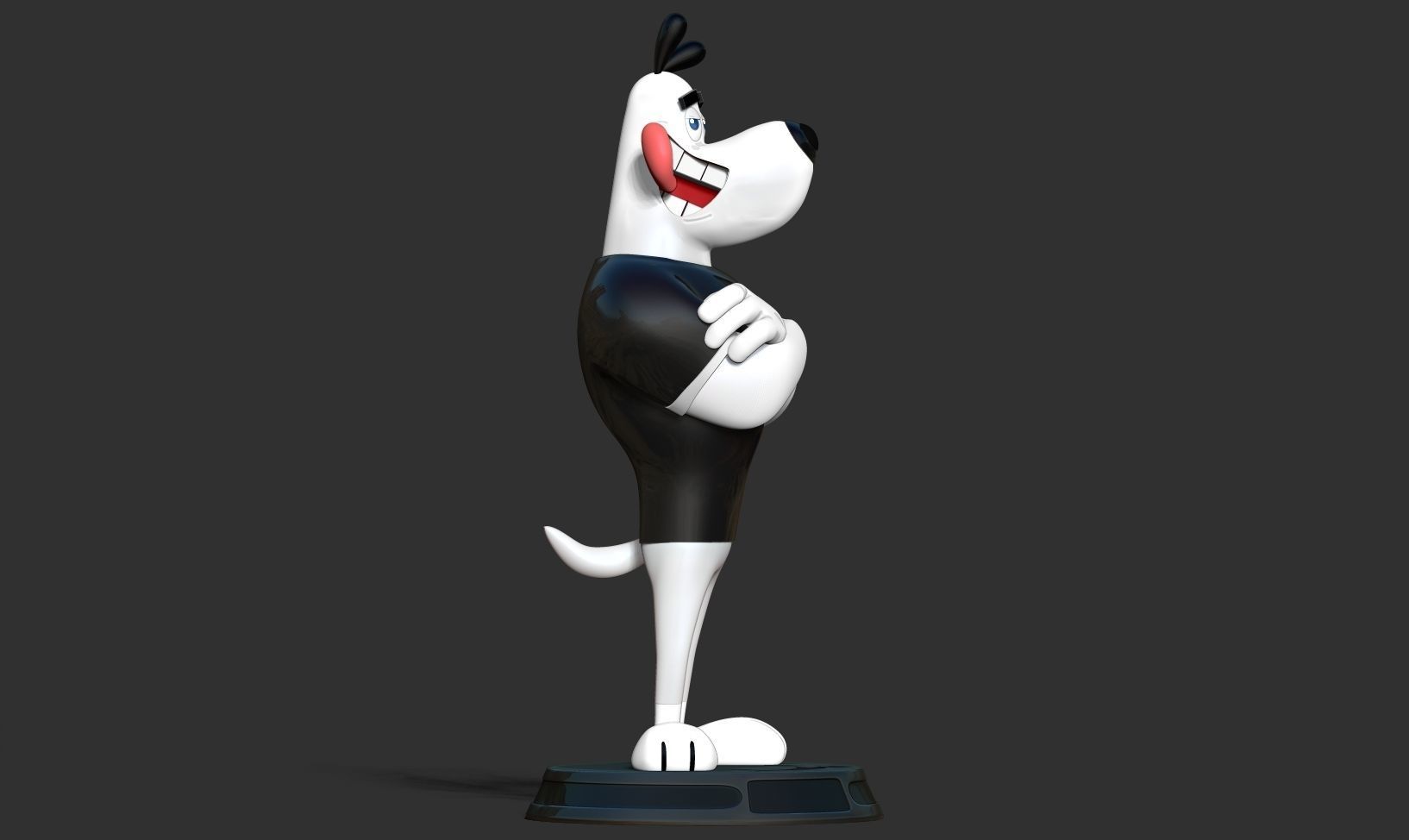 Dudley Puppy 3D print model_14