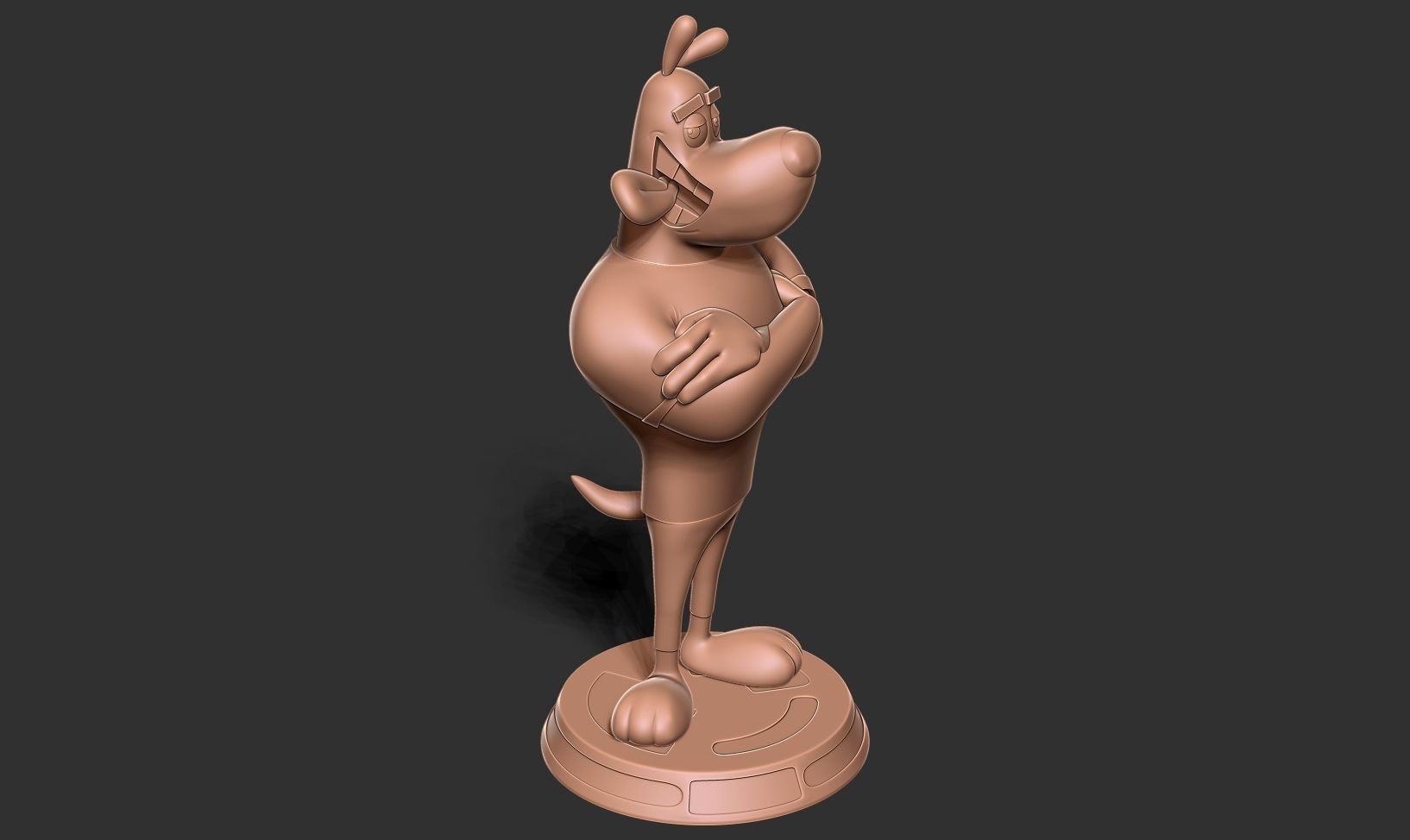 Dudley Puppy 3D print model_17