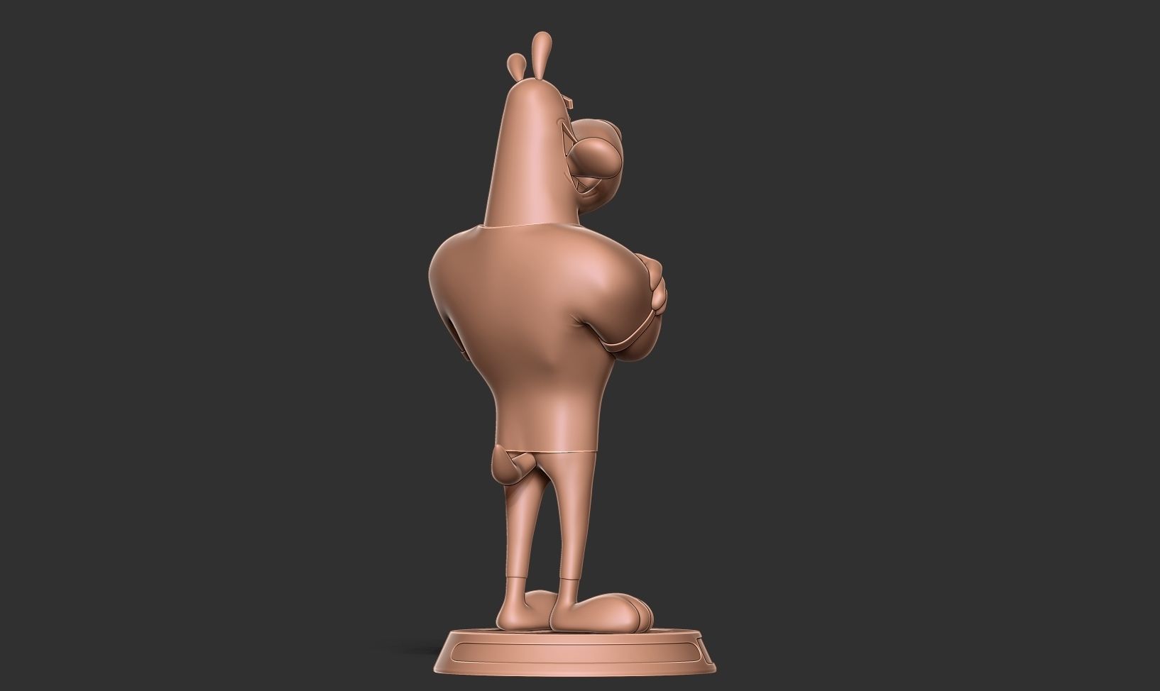 Dudley Puppy 3D print model_8