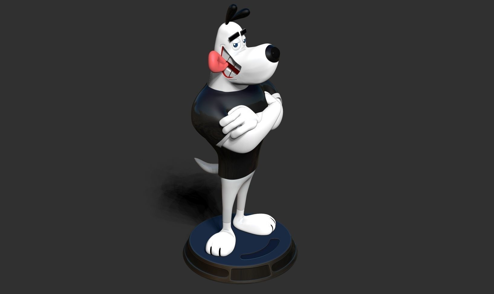 Dudley Puppy 3D print model_16