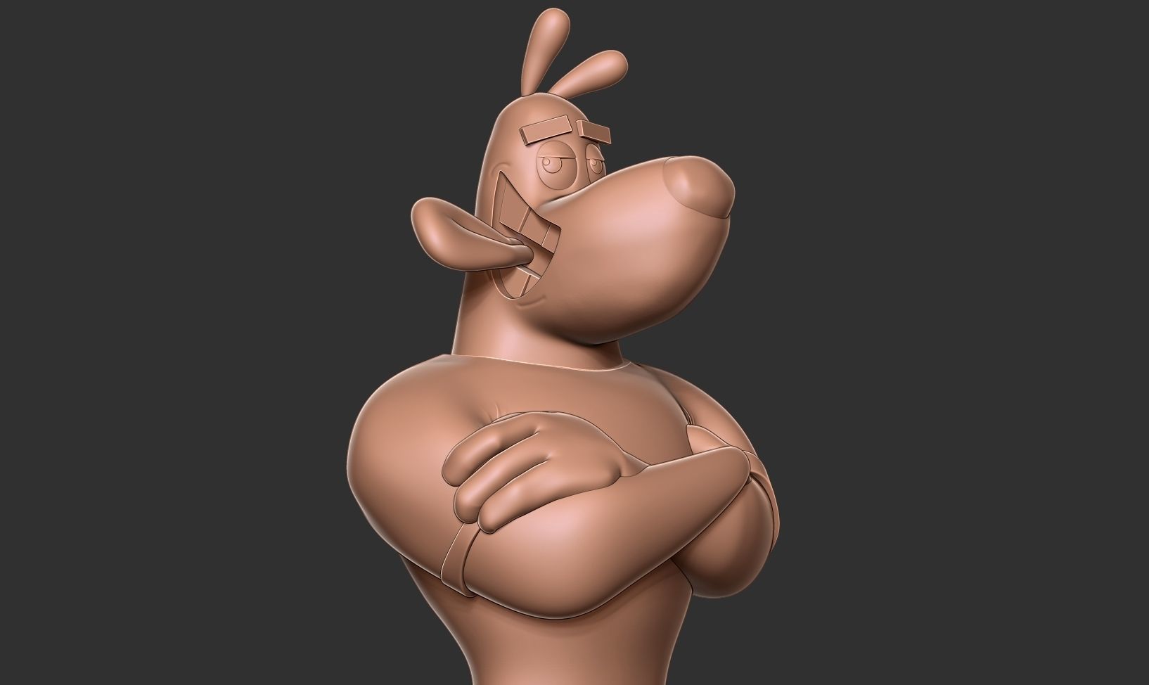 Dudley Puppy 3D print model_7