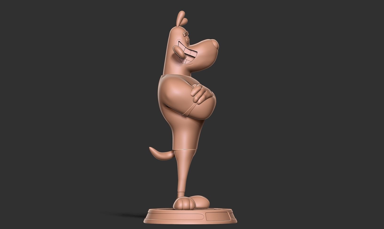 Dudley Puppy 3D print model_15