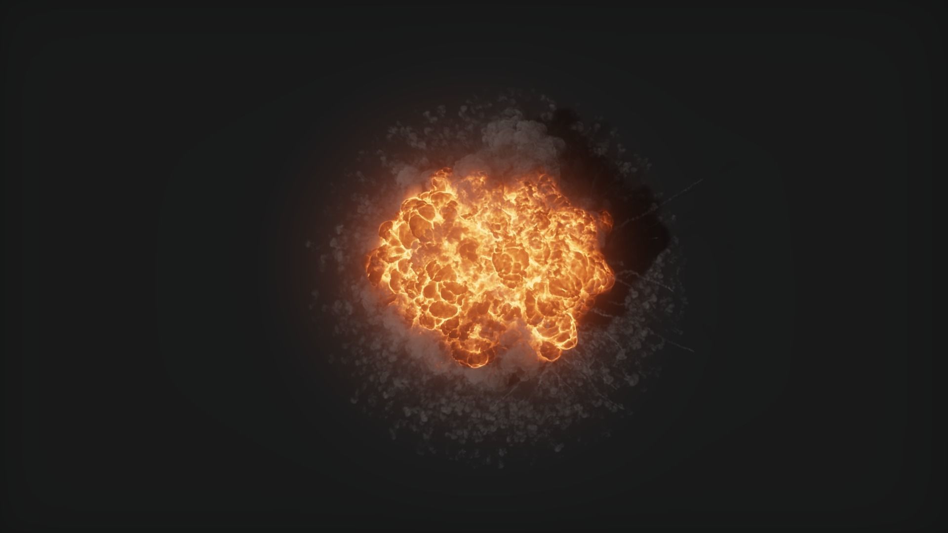 Big 3D Explosion Animation 3D model_11