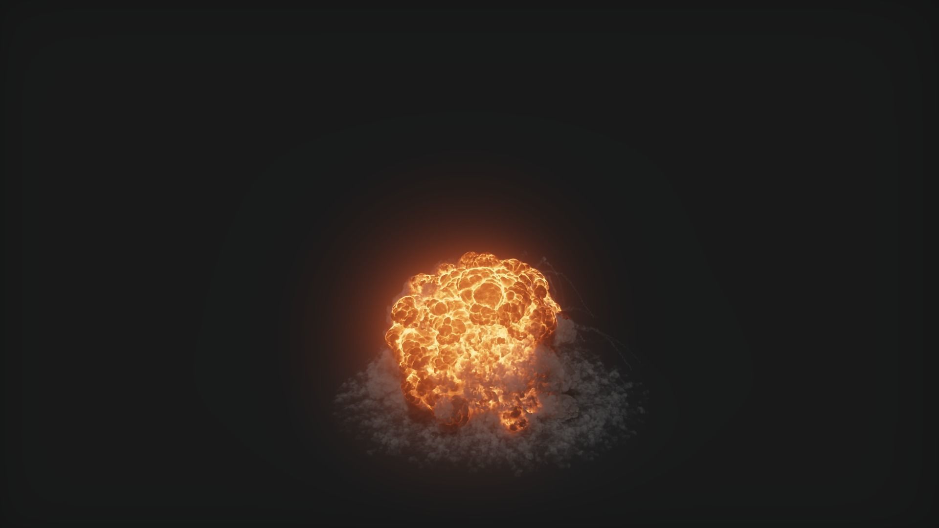 Big 3D Explosion Animation 3D model_16