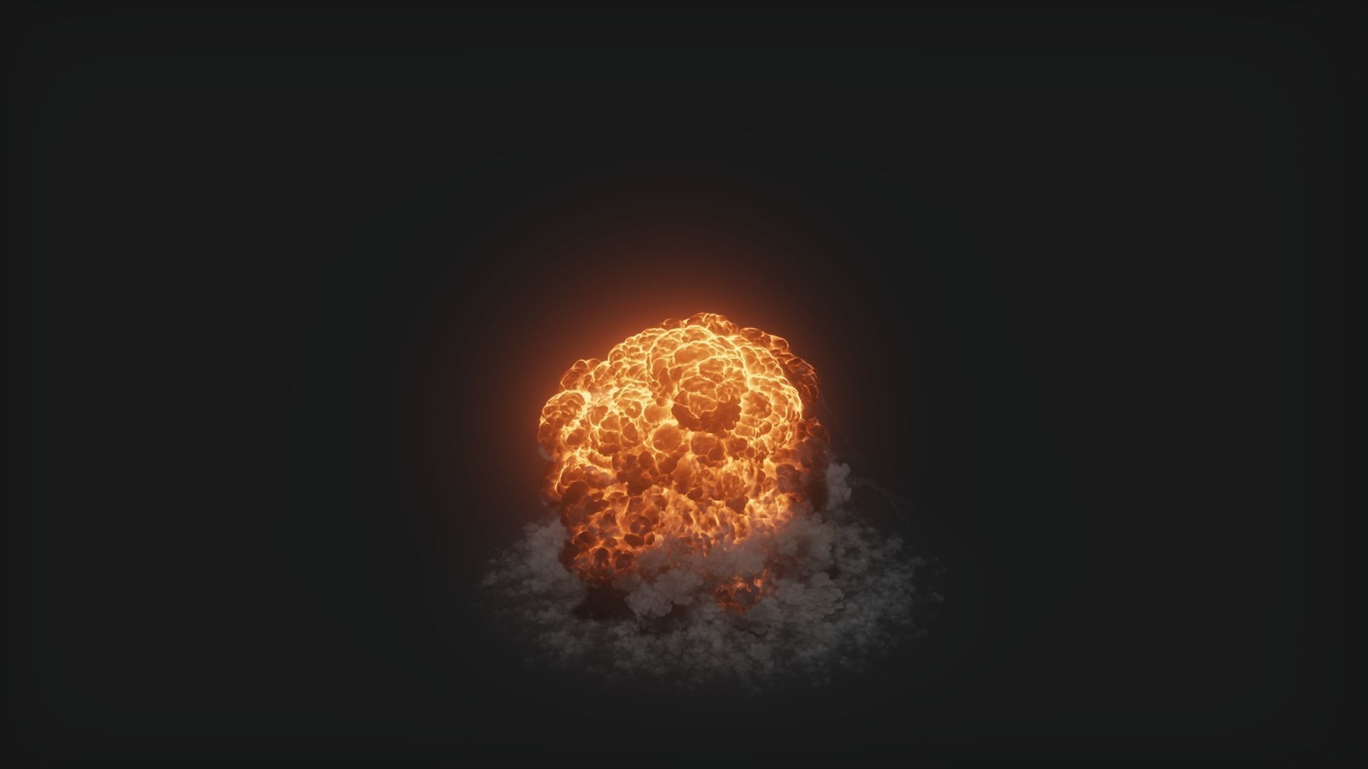 Big 3D Explosion Animation 3D model_45