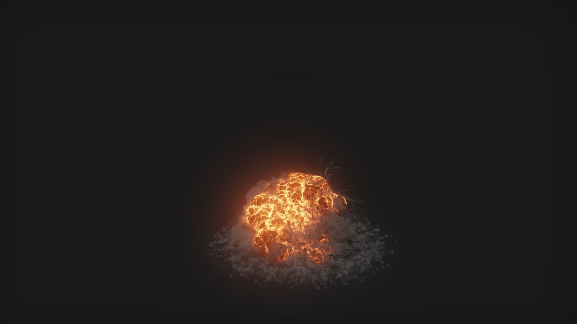 Big 3D Explosion Animation 3D model_14