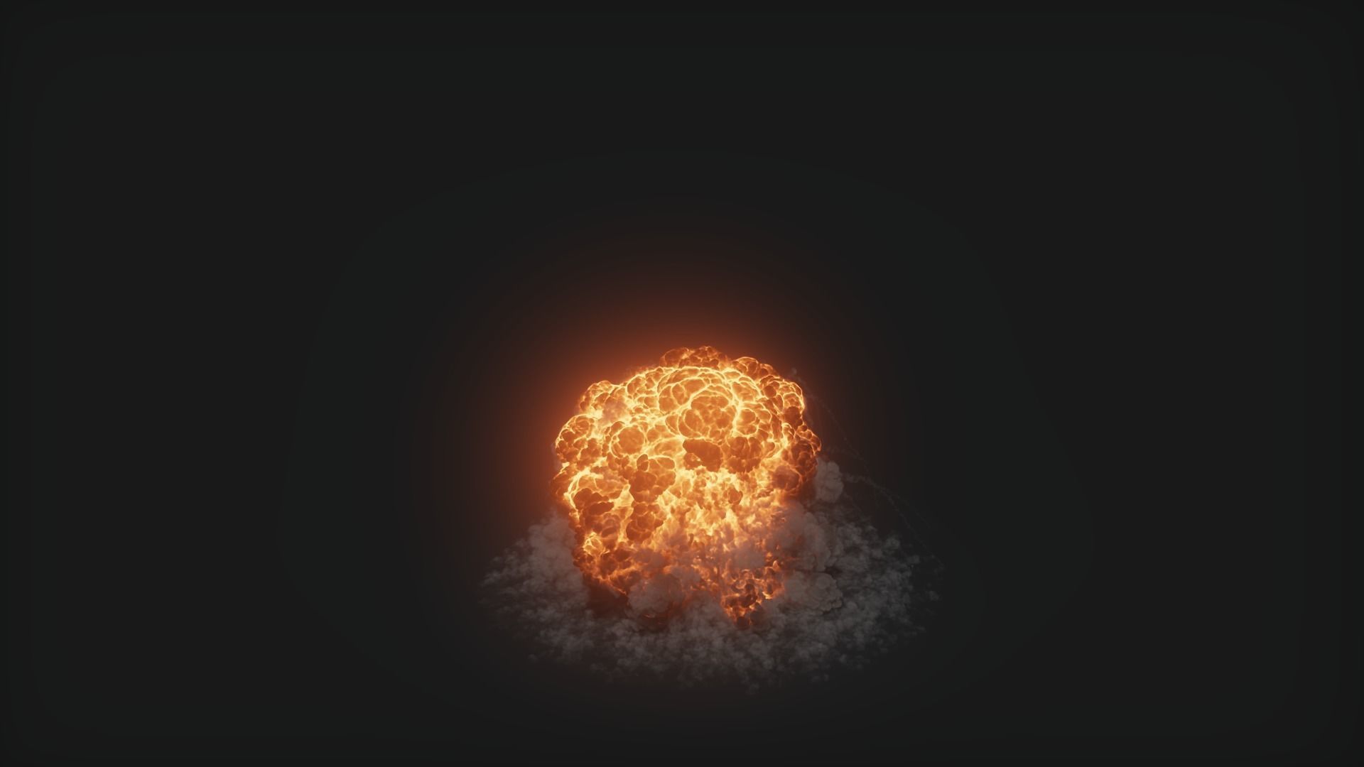 Big 3D Explosion Animation 3D model_36