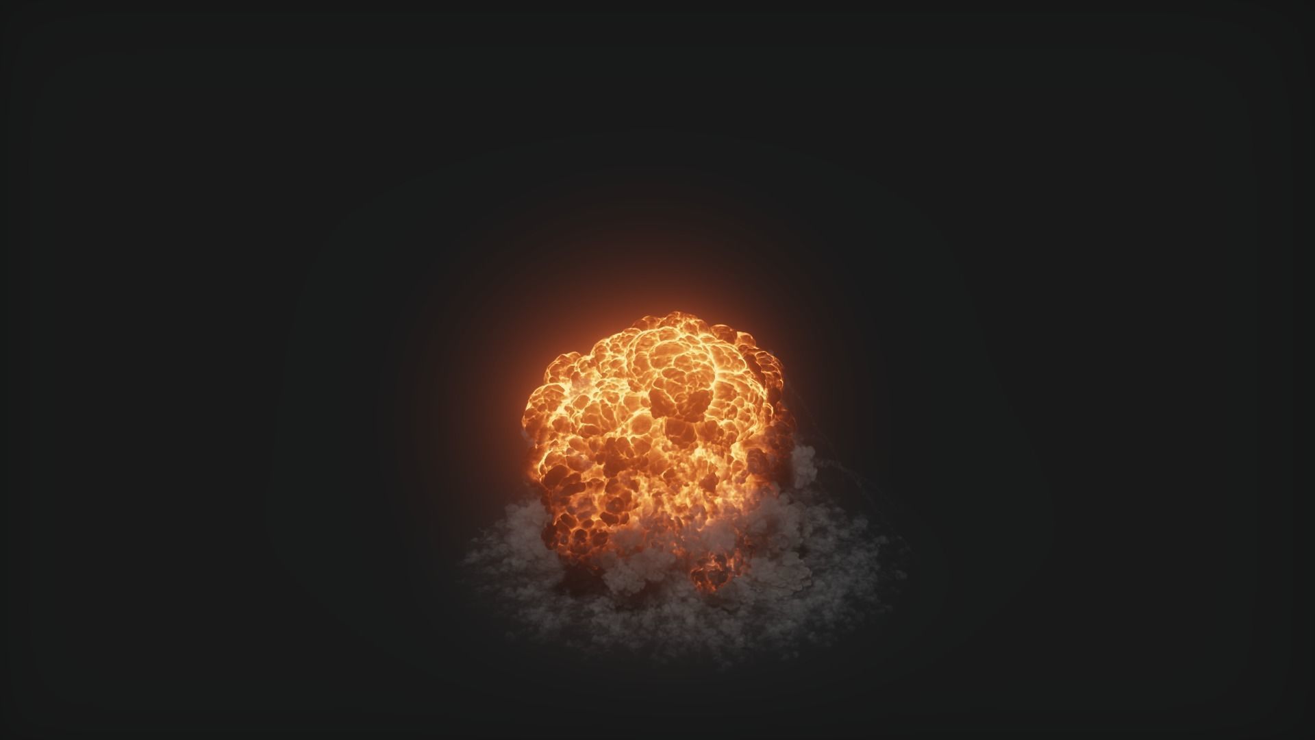Big 3D Explosion Animation 3D model_43