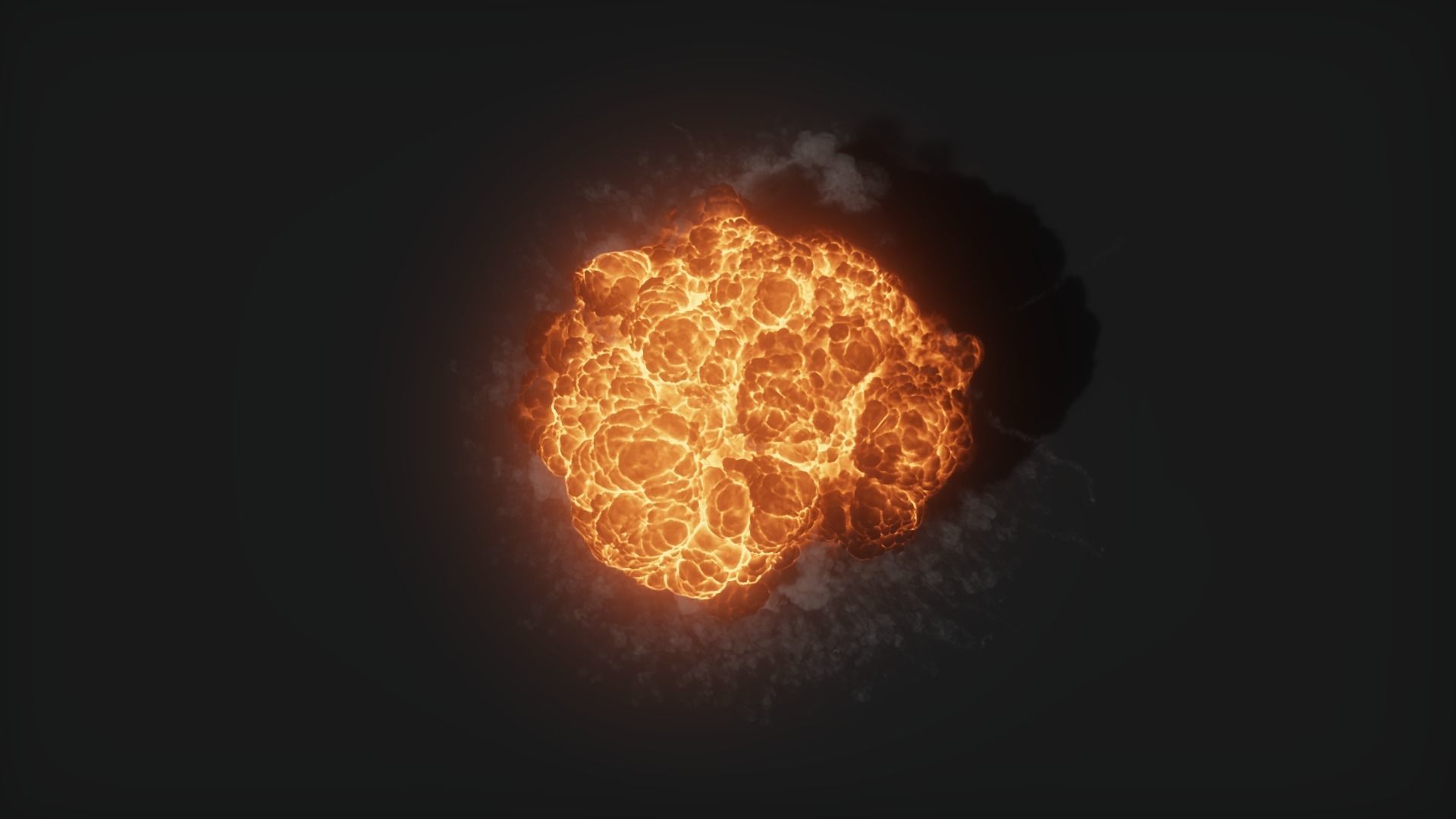 Big 3D Explosion Animation 3D model_3