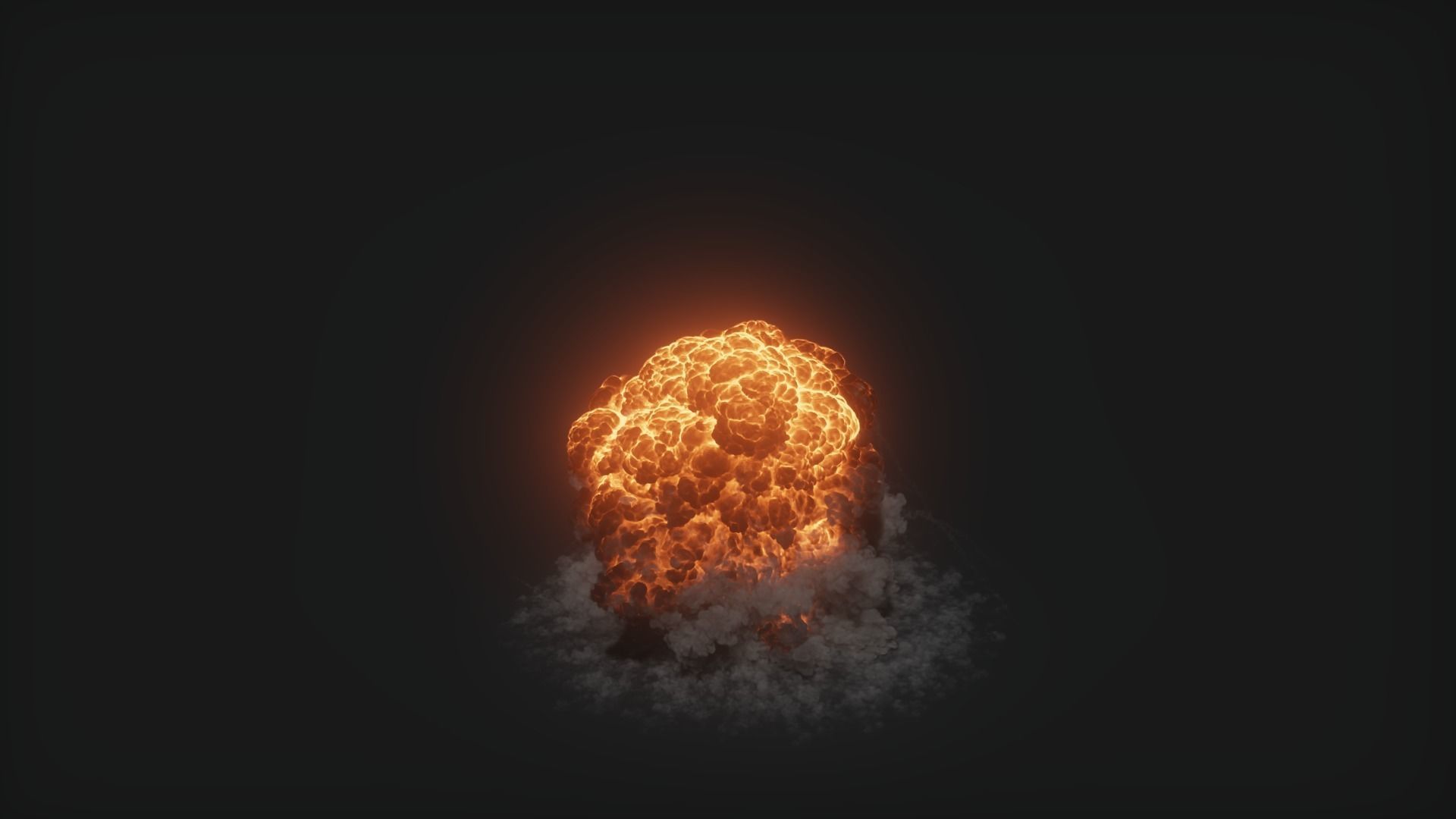 Big 3D Explosion Animation 3D model_12