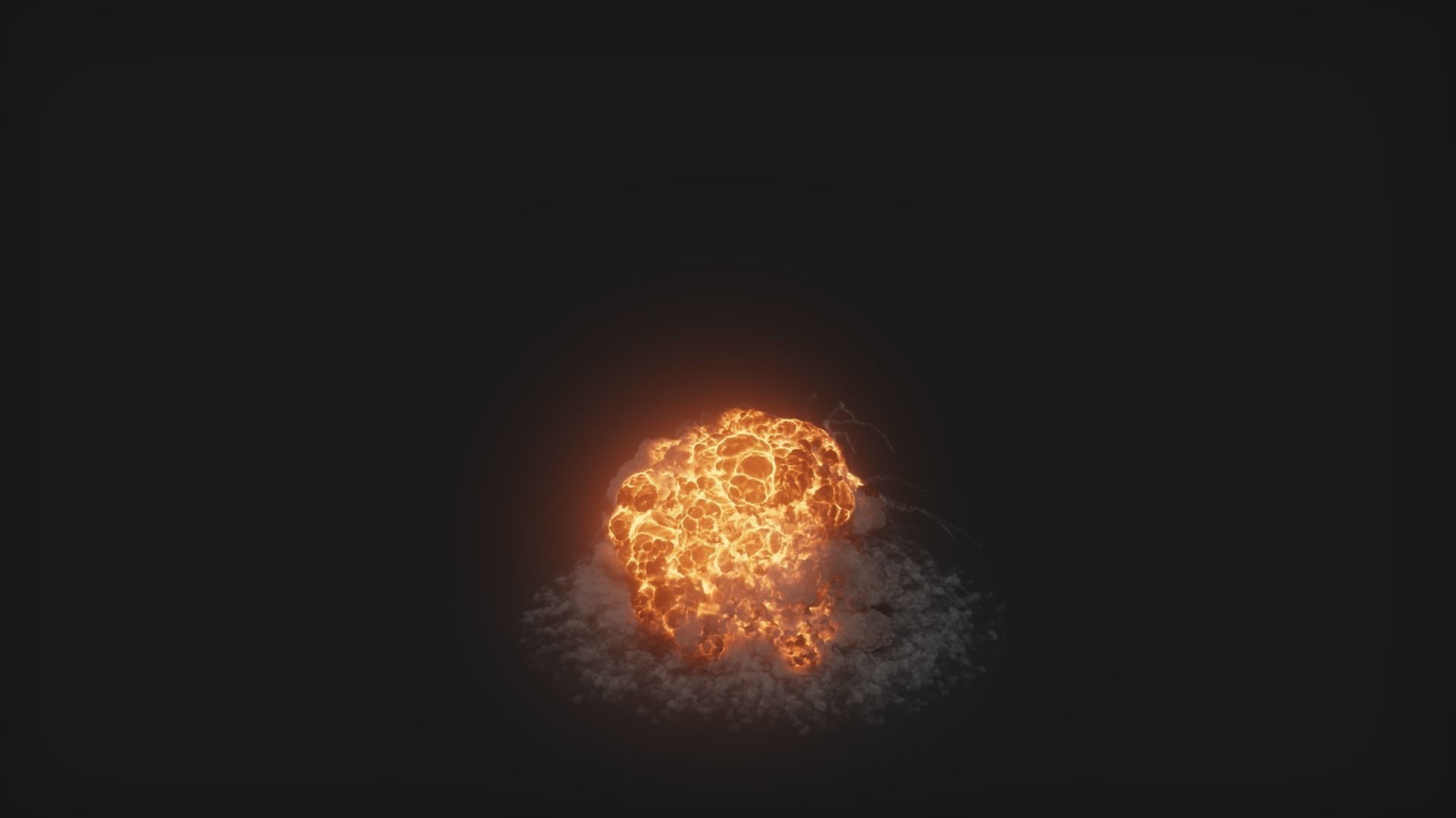 Big 3D Explosion Animation 3D model_24