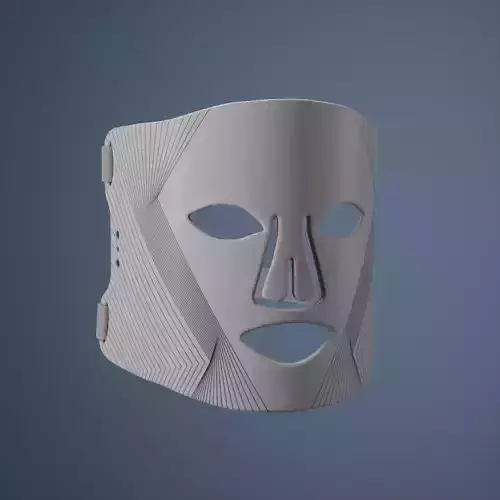 LED Light Therapy Mask - C4D and Octane 3D model