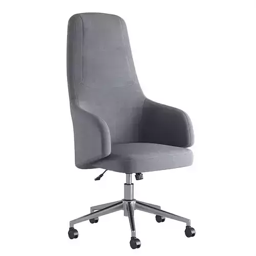 Office chair Werner Velvet Grafit