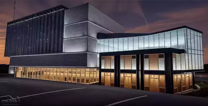 Modern Shopping Mall 3D Model