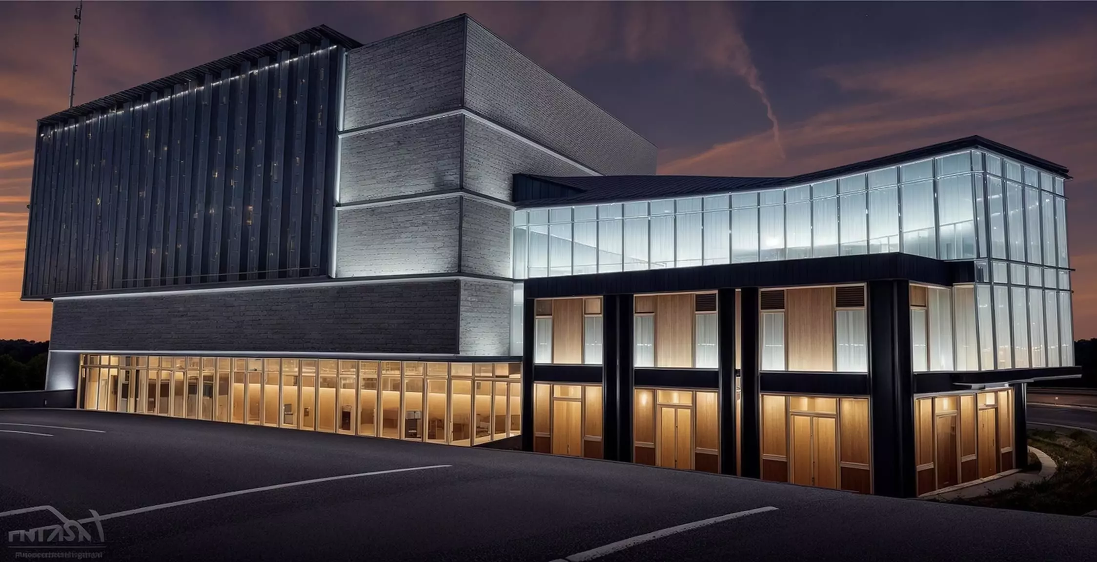 Modern Shopping Mall 3D Model 3D model_0