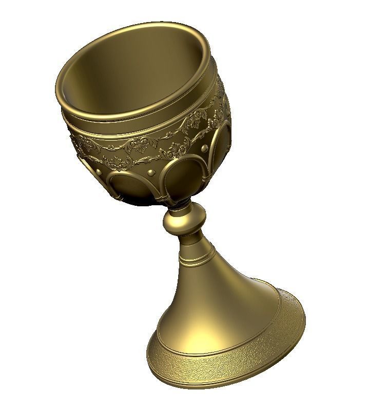 chalice cup 3D print model_10