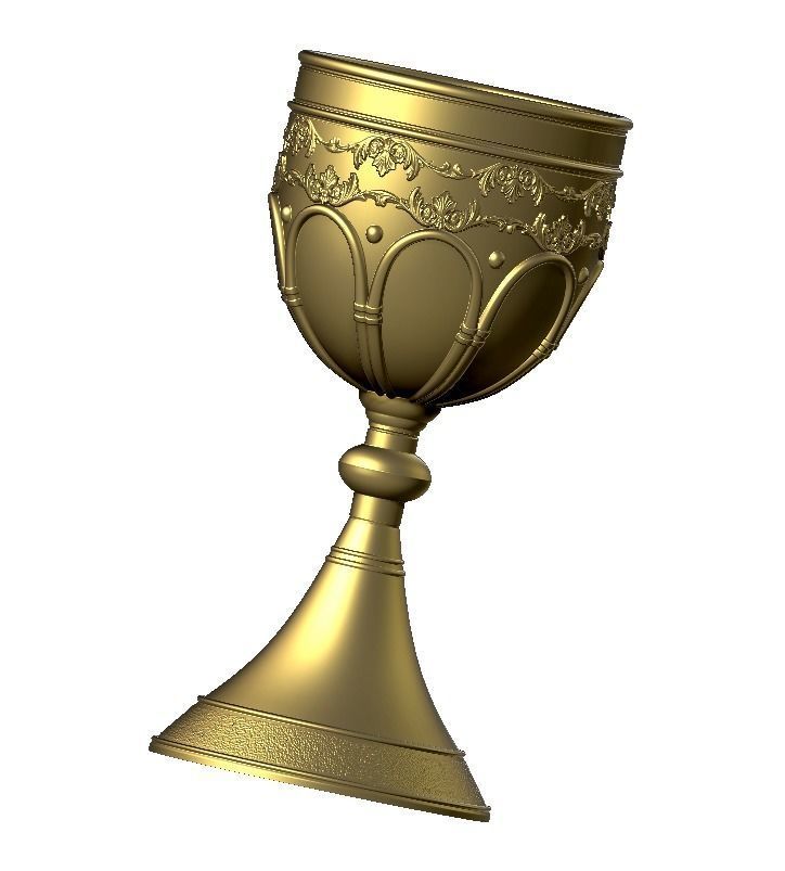 chalice cup 3D print model_41