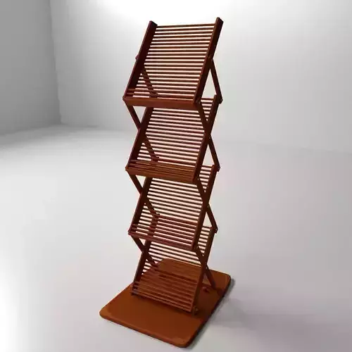 Literature Stand 3D model