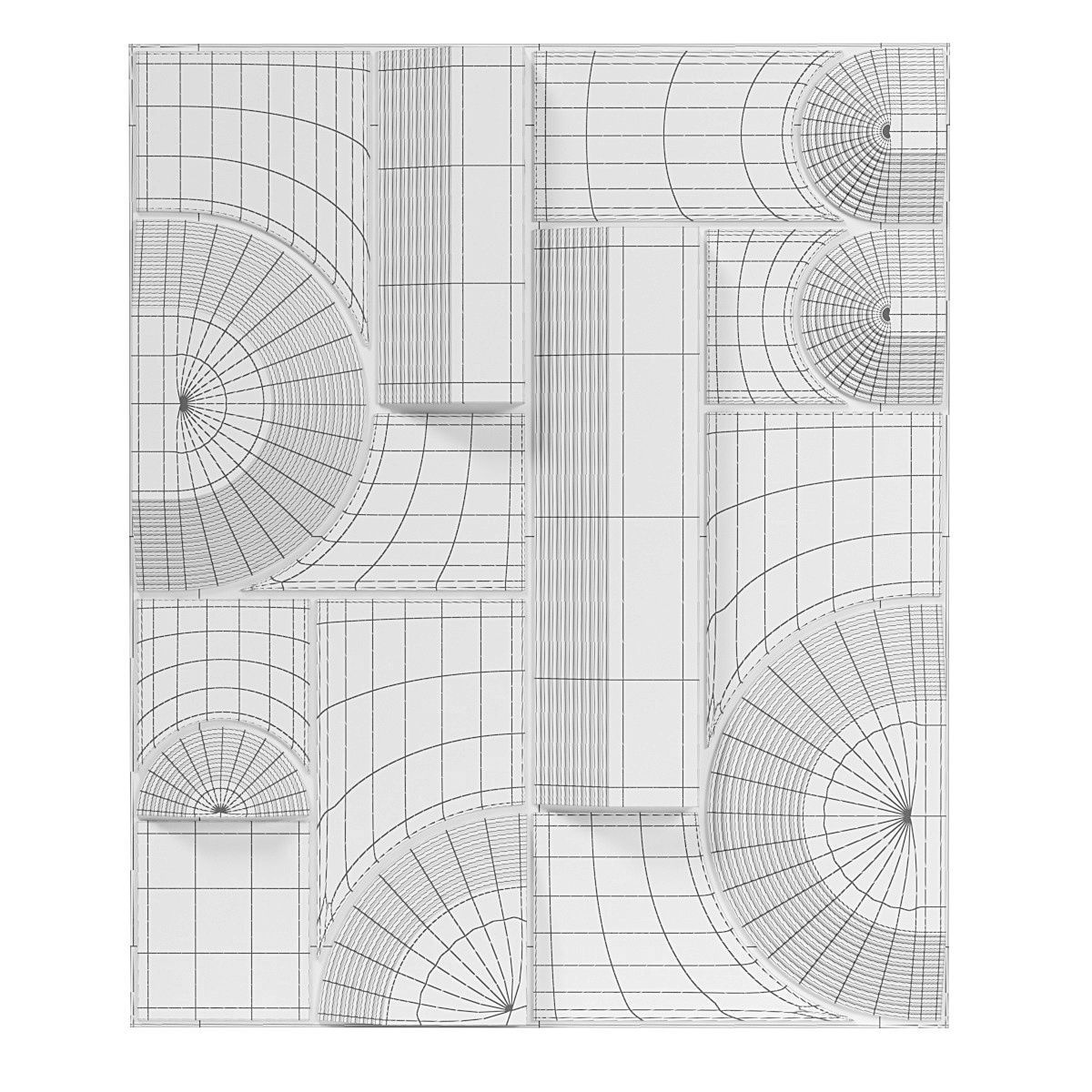 Paul Bik Composition BS 02 3D model_4