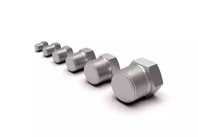Hex head plug NPT male thread collection